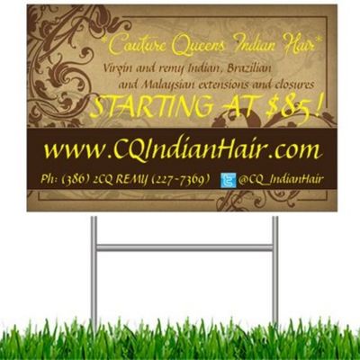 Pp. runzelten Plastikzeichen 18 x 24 6mm Coroplast Zeichen mit h-Stange