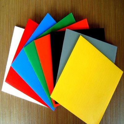 Runzelte Doppelwand geriffeltes Polypropylen Stärke der Kunststoffplatte-2mm-12mm