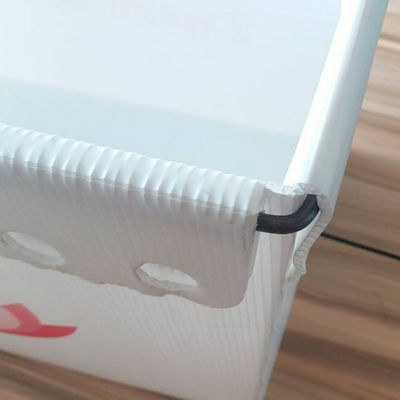 Pp.-Posttotalisatoren runzelten Plastikumsatz-Kasten 3mm Coroplast