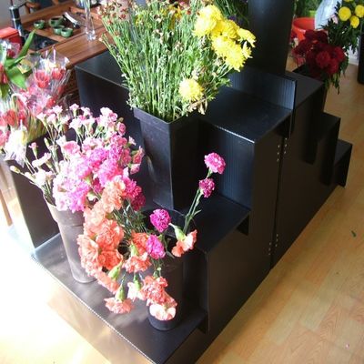 Steifes Coroplast-Blumen-Ausstellungsstand-künstliche BlumeAusstellungsstand wasserdicht