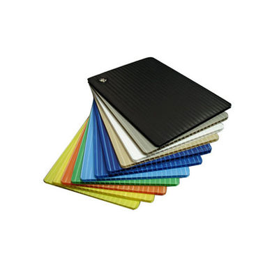 ODM runzelte Blatt freundliches Eco der Kunststoffplatte-4x8 10mm Coroplast