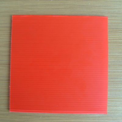 12x24 Correx bedeckt 6mm gewölbte Breite Kunststoffplatte-2500mm