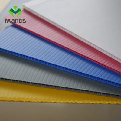 Farbe pp. höhlen Stärke-freien Raum Coroplast des Blatt-1.6mm-12mm bedeckt aus
