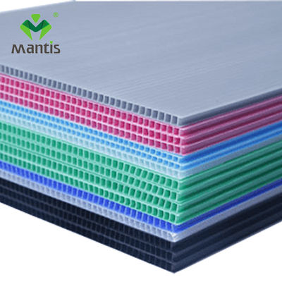 Farbe pp. höhlen Stärke-freien Raum Coroplast des Blatt-1.6mm-12mm bedeckt aus