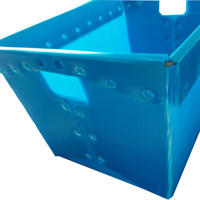Mehrfarbige faltende Plastikpost Tote Extruded Twinwall Plastic Board