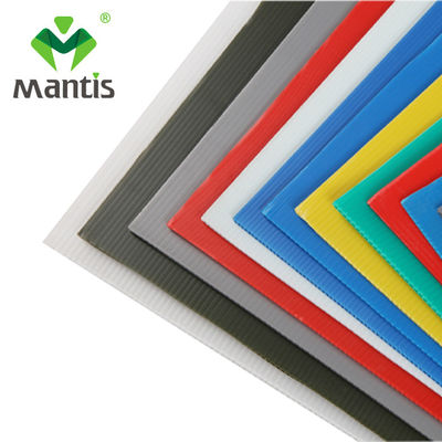 3.5m Polypropylen runzelte Kunststoffplatte 1.6mm-12mm, das starker Plastik runzelt
