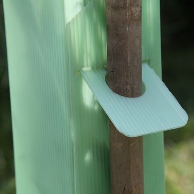 Dreieck runzelte Plastikbetriebsschutz des baum-Schutz-2mm Corflute