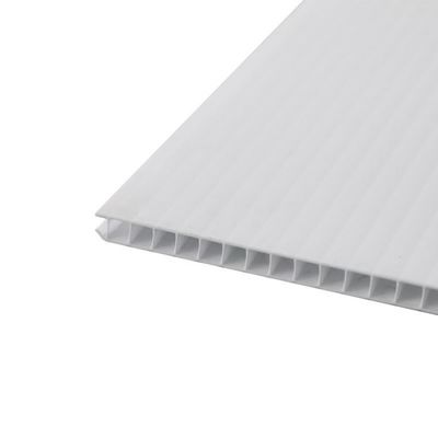 3mm Projekt-Gremium weißes Corflute-Brett, das Correx Bedecken imprägniert