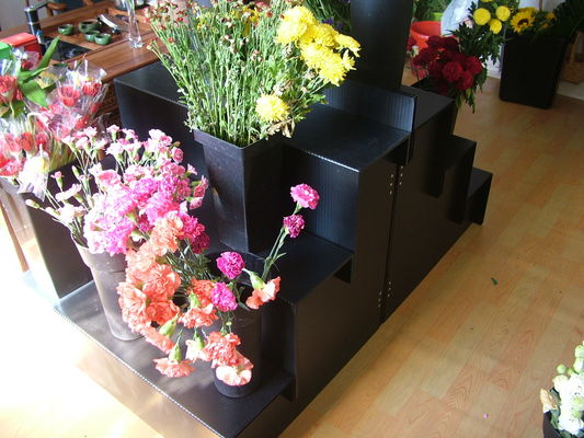 10mm Corflute Hochzeits-Blumen-Ausstellungsstand-Chemikalie beständig