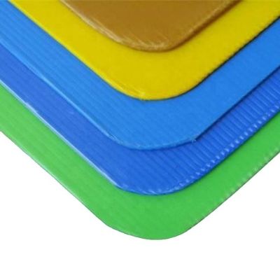 3mm überlagern 4mm gewölbte Plastikschicht-Auflagen pp. das wasserdichte Auflagen-Grün
