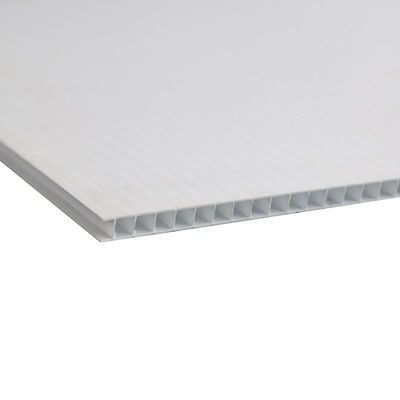 12mm gewölbter Twinwall Kunststoffplatte-Polypropylen-freie Raum Coroplast