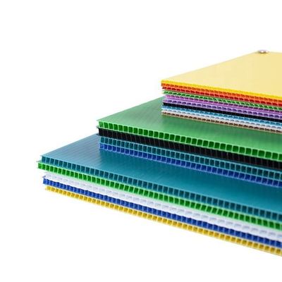 4mm weiße Corflute Zeichen-freie Räume Blatt-4x8 Coroplast für Werbung