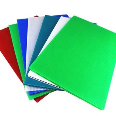 4mm weiße Corflute Zeichen-freie Räume Blatt-4x8 Coroplast für Werbung
