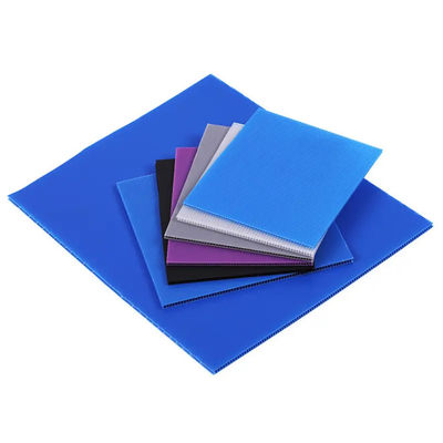 Waschbares 2mm pp. Corflute Blatt recyclebares blaues Coroplast-Brett