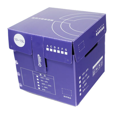 Coroplast Packaging Wellpappe-Kunststoffboxen, starres, leichtes, faltbares Polypropylen