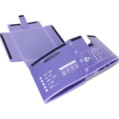 Coroplast Packaging Wellpappe-Kunststoffboxen, starres, leichtes, faltbares Polypropylen
