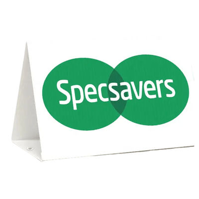 Versatile anpassbare Schriftzeichen aus Wellpappe, in verschiedenen Größen, Farben und Dicken für Profis erhältlich