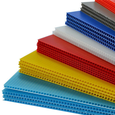 Industrielle Polypropylen-Koroplast-Blatt recycelt Leichtgewicht individuell angepasst