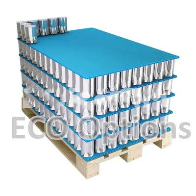 Umweltschonendes Recycling PP Wellstoff-Schichtpolster Corflute Flasche Palette