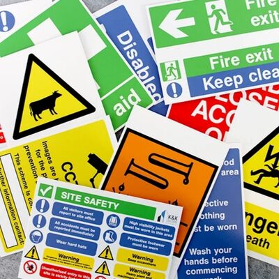 Custom Durable PP Site Sign, Weatherproof UV-Resistant Corrugated Plastic Board, Lightweight Yet Strong Outdoor Signage, Full-Color Printing, Easy Installation,Safety Notices and Advertisi